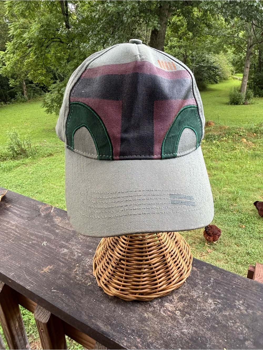 Disney Parks Star Wars Boba Fett Helmet Snapback Dad Hat Adult Adjustable Cap